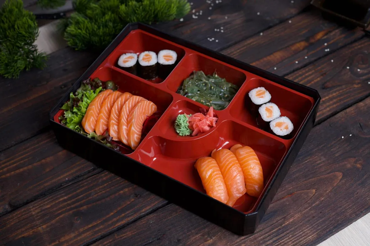 Salmon Bento