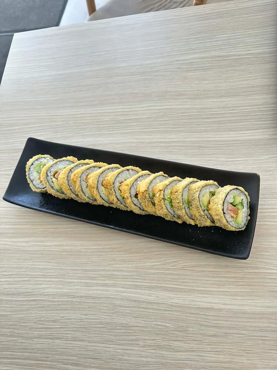 Sake Tempura Roll