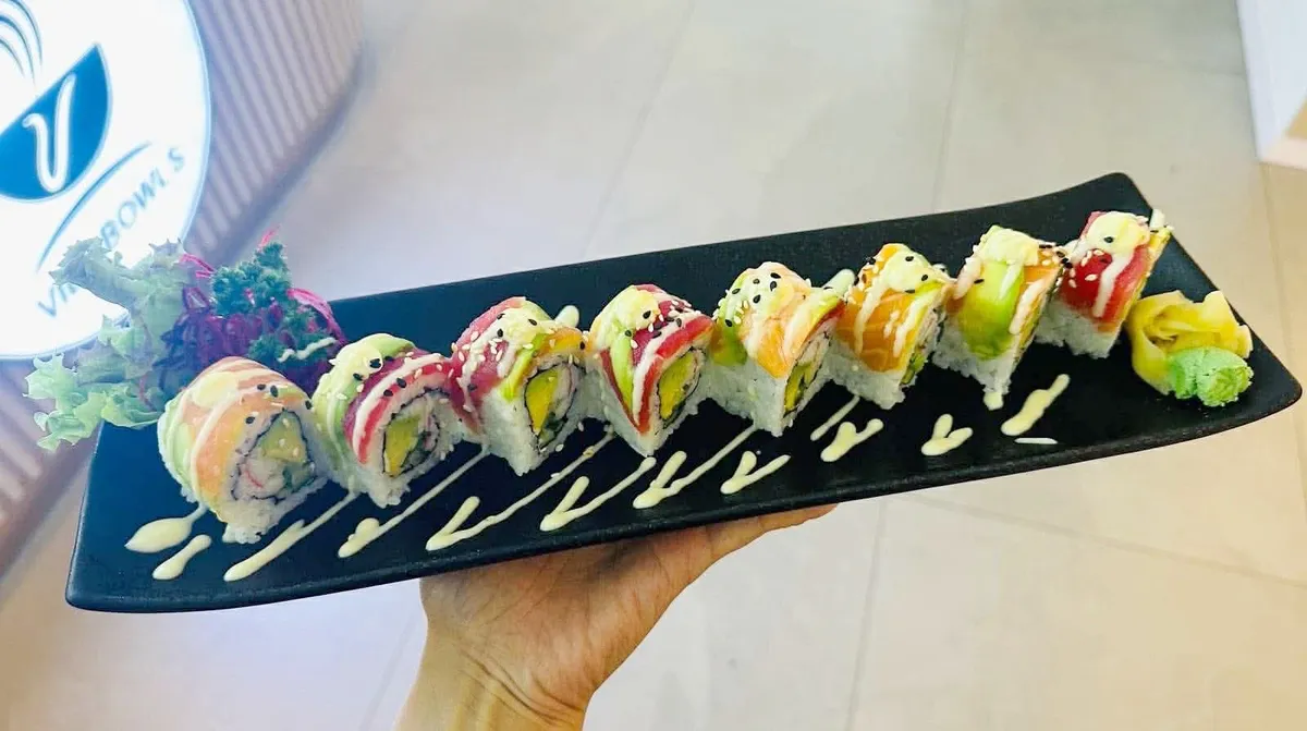 California Rainbow Roll