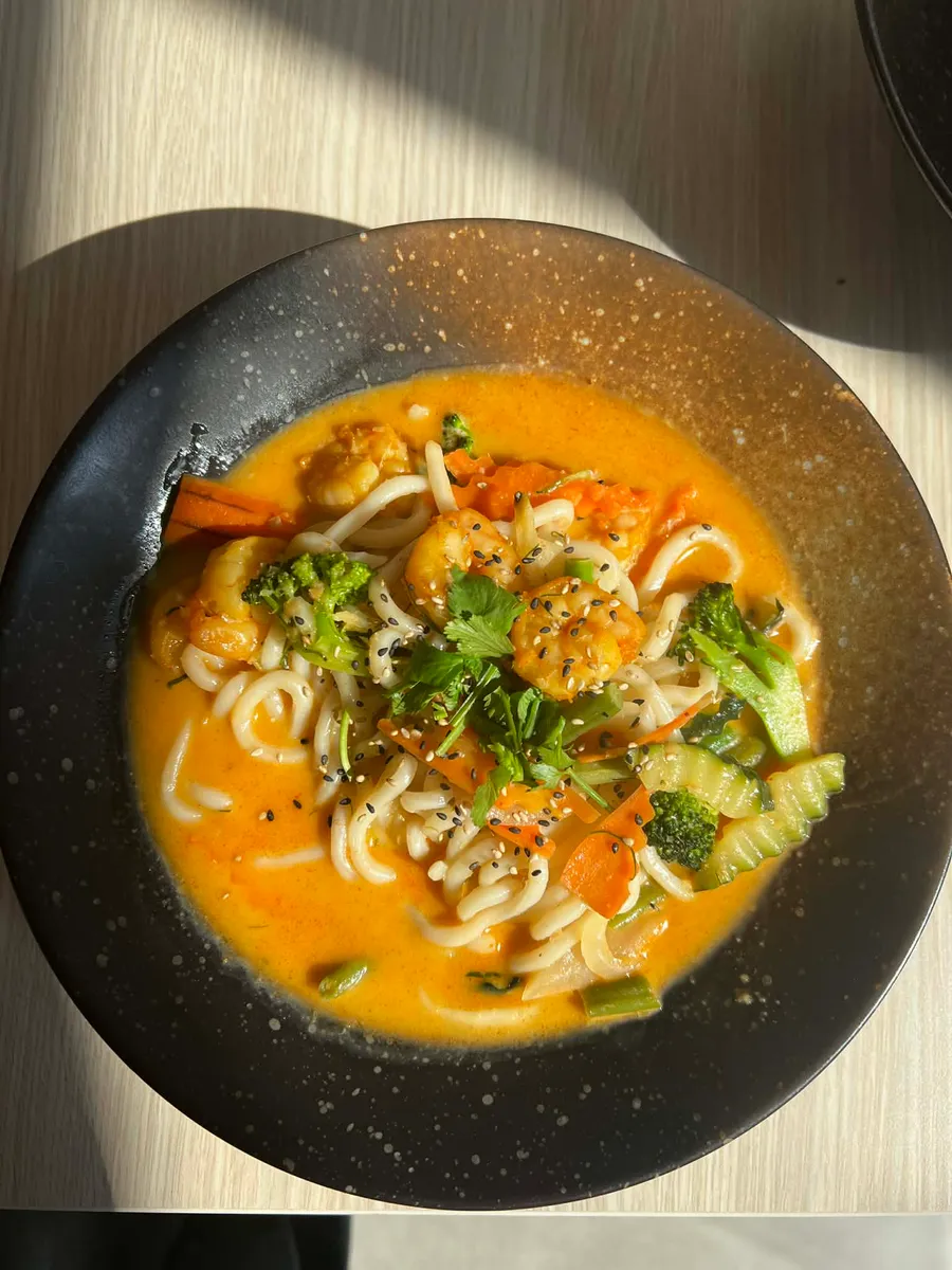 Udon curry – kuracie