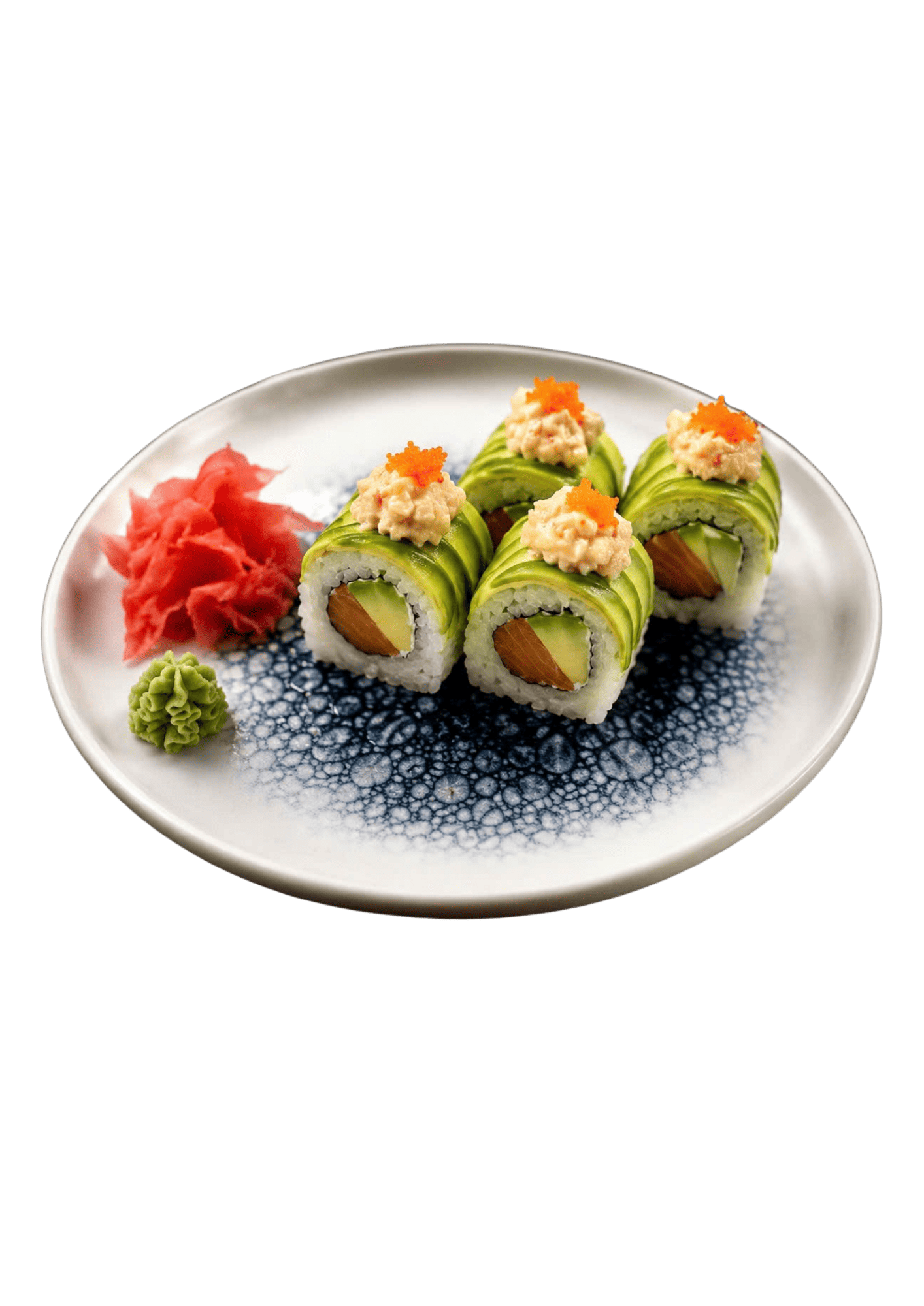 Ebi fry avocado roll